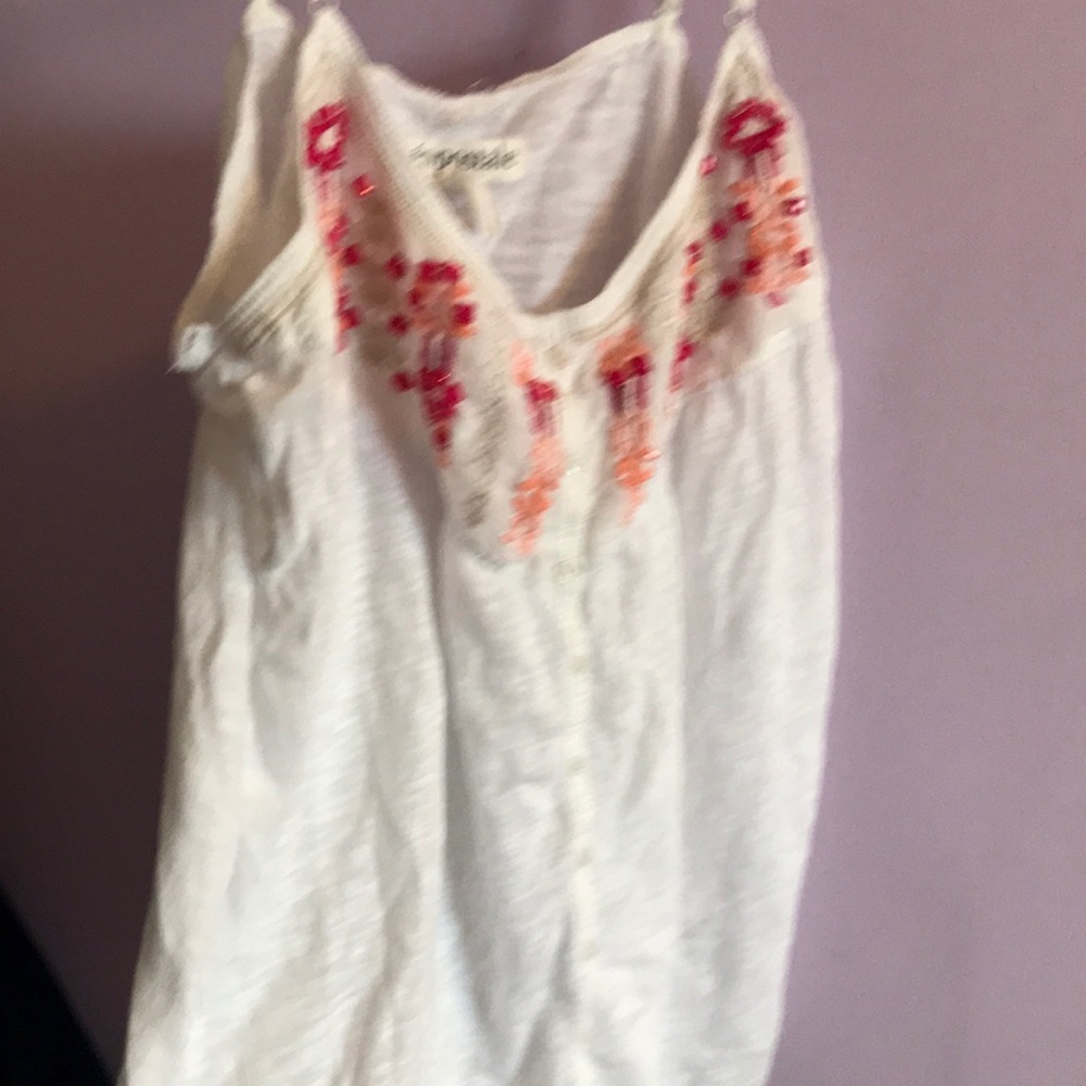 ⭐️Girls Aeropostale beaded cami